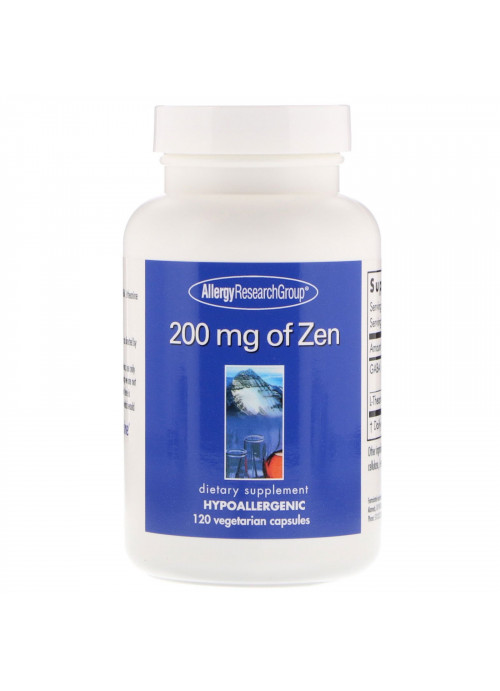 Allergy Research Group, Zen, 200 mg, 120 Vegetarian Capsules