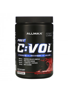 ALLMAX Nutrition, CVOL, Post, Raspberry Kiwi Kamikaze, 13.2 oz (375 g)