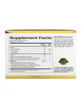 California Gold Nutrition, MEM Food, Memory and Cognitive Support, 60 Packets, 0.3 oz (8.5 g) Each