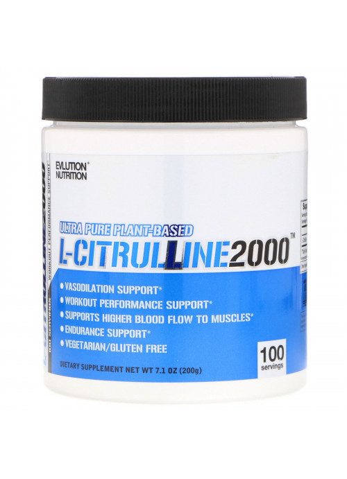 EVLution Nutrition, L-CITRULLINE2000, 7.1 oz (200 g)