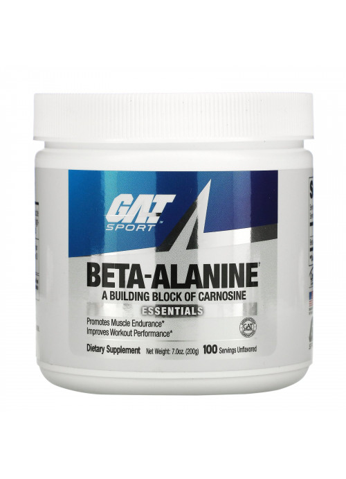 GAT, Beta Alanine, Unflavored, 7.0 oz (200 g)