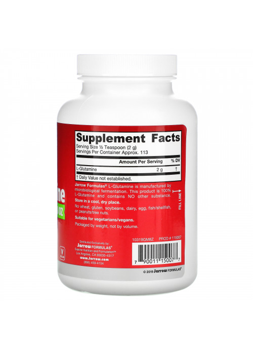 Jarrow Formulas, L-Glutamine Powder, 8 oz (227 g)