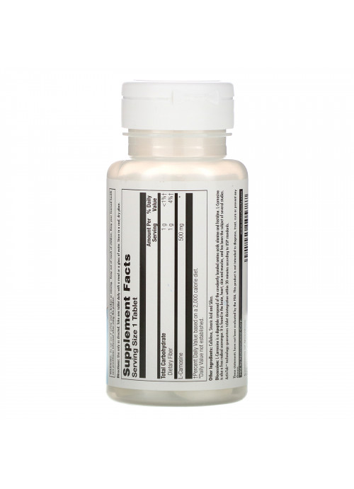 KAL, L-Carnosine, 500 mg, 30 Tablets