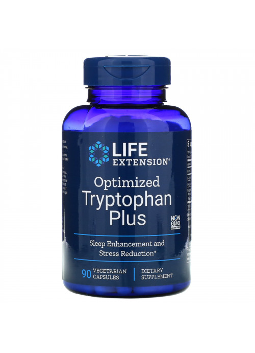 Life Extension, Optimized Tryptophan Plus, 90 Vegetarian Capsules