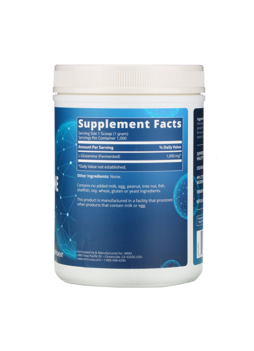 MRM, L-Glutamine 1000, 2.2 lbs (1,000 g)