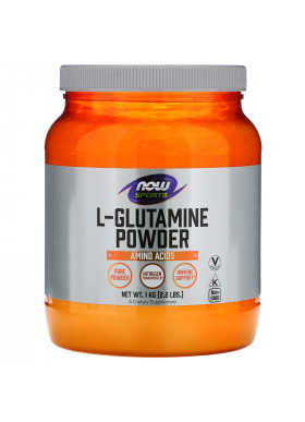 Now Foods, Sports, L-Glutamine Powder, 2.2 lbs (1 kg)