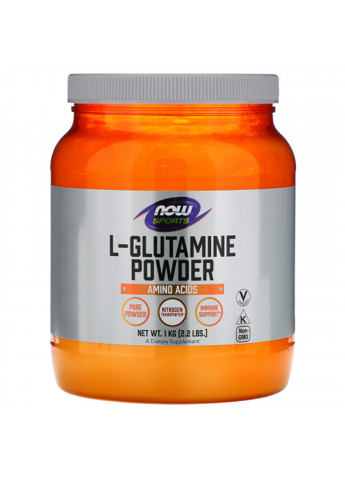 Now Foods, Sports, L-Glutamine Powder, 2.2 lbs (1 kg)