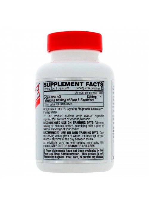 Nutrex Research, LIPO-6 CARNITINE, 60 Liquid Capsules