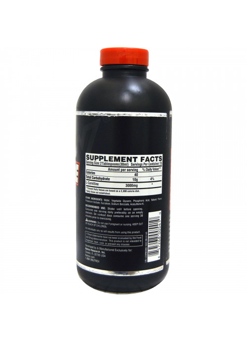 Nutrex Research, Liquid Carnitine 3000, Berry Blast, 16 fl oz (473 ml)