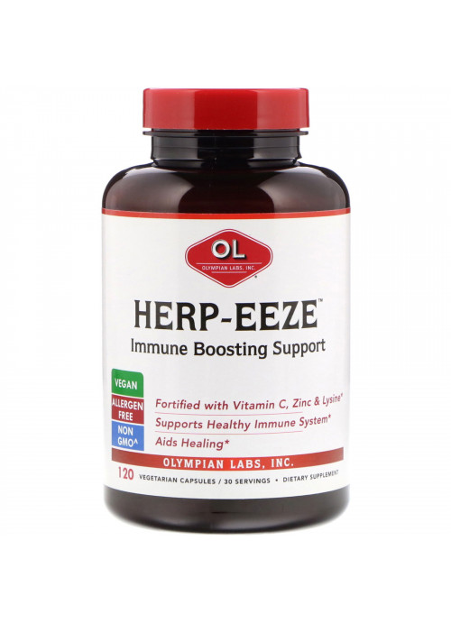 Olympian Labs, Herp-Eeze, 120 Vegetarian Capsules