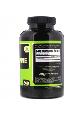 Optimum Nutrition, Glutamine, 1,000 mg, 240 Capsules