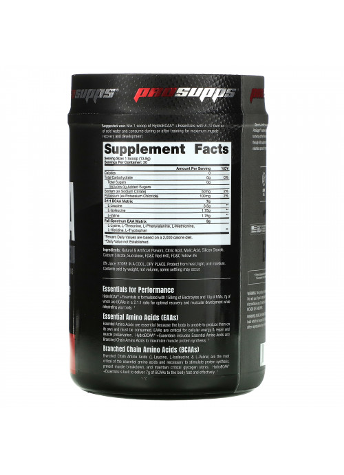 ProSupps, Hyrdo BCAA +Essentials, Fruit Punch, 14.6 oz (414 g)