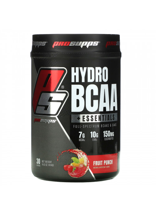 ProSupps, Hyrdo BCAA +Essentials, Fruit Punch, 14.6 oz (414 g)