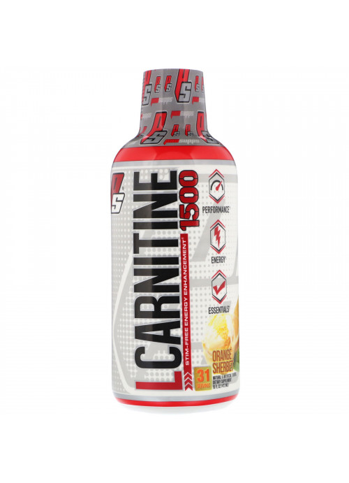 ProSupps, L-Carnitine 1500, Orange Sherbet, 1,500 mg, 16 fl oz (473 ml)