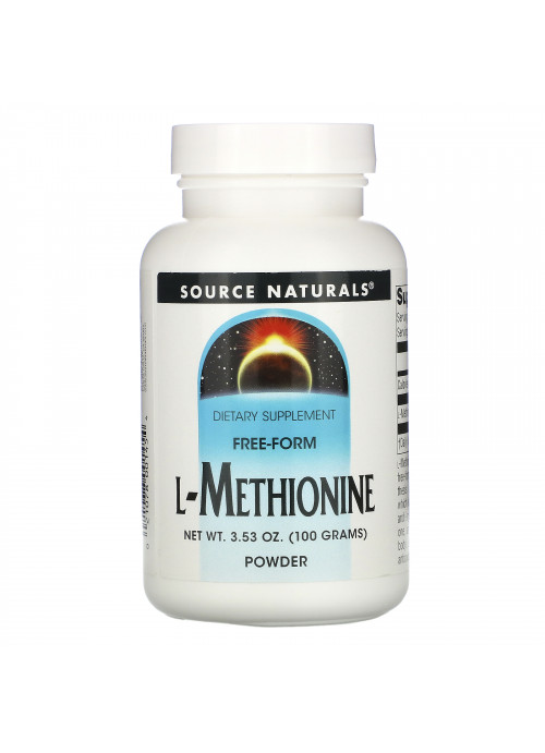 Source Naturals, L-Methionine, 3.53 oz (100 g)