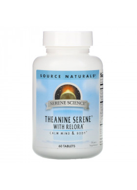 Source Naturals, Serene Science, Theanine Serene with Relora, 60 Tablets