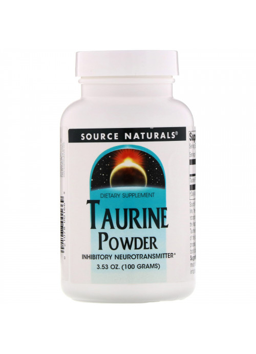 Source Naturals, Taurine Powder, 3.53 oz (100 g)