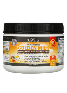 BioSchwartz, Premium Organic Golden Milk, 3.7 oz (105 g)