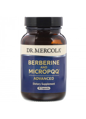 Dr. Mercola, Berberine and MicroPQQ Advanced, 30 Capsules