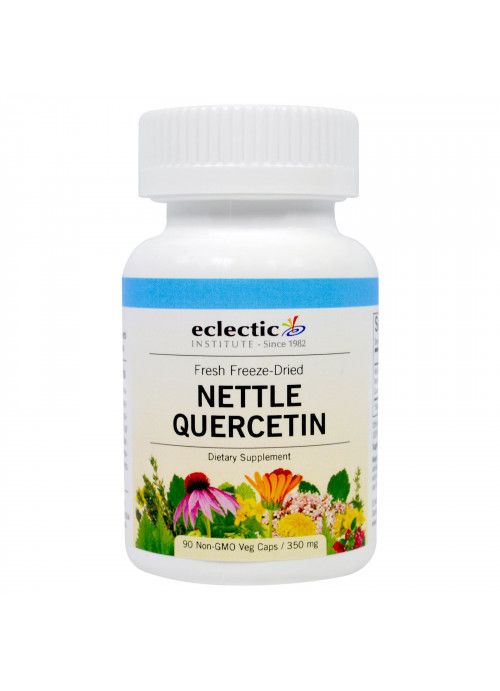 Eclectic Institute, Fresh Freeze-Dried, Nettle Quercetin, 350 mg, 90 Non-GMO Veg Caps