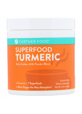 Further Food, Superfood Turmeric, 2.12 oz (60 g)