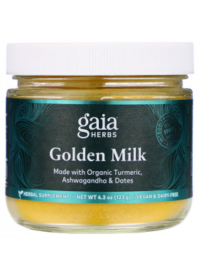 Gaia Herbs, Golden Milk, 4.3 oz (123 g)