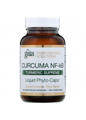 Gaia Herbs Professional Solutions, Curcuma NF-kB, Turmeric Supreme, 60 Liquid-Filled Capsules