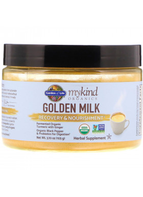 Garden of Life, MyKind Organics, Golden Milk, Recovery & Nourishment, 3.70 oz (105 g)