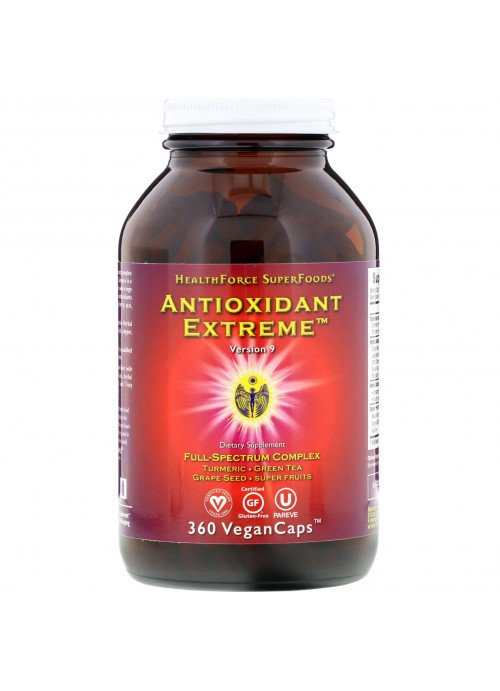 HealthForce Superfoods, Antioxidant Extreme, Version 9, 360 VeganCaps