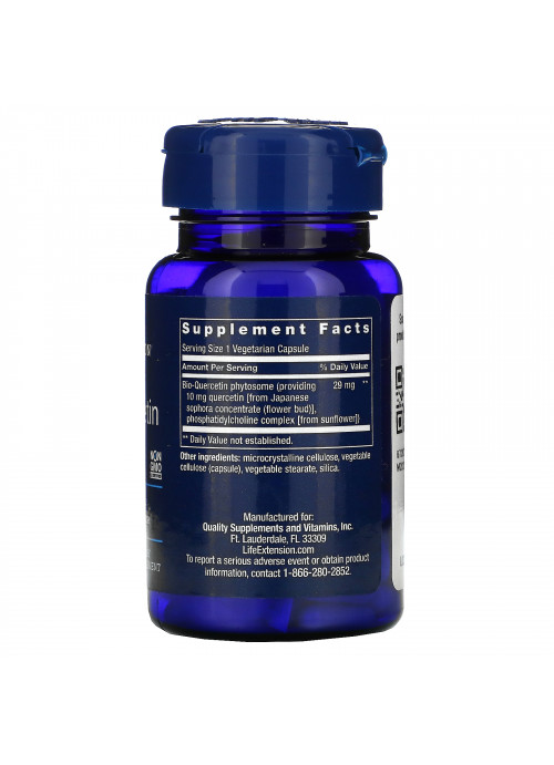 Life Extension, Bio-Quercetin, 30 Vegetarian Capsules