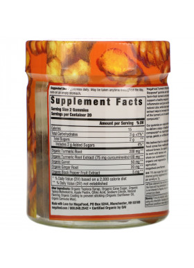 MegaFood, Turmeric, Inflammation Response, 40 Gummies