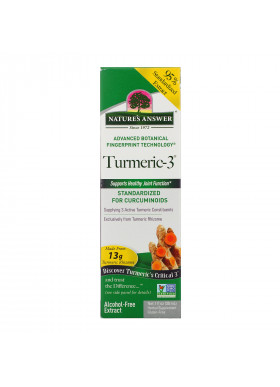 Nature's Answer, Turmeric-3, Alcohol-Free, 1 fl oz (30 ml)