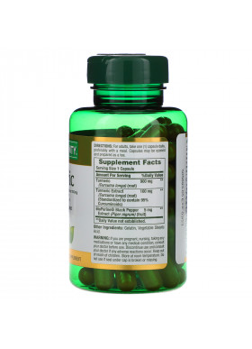 Nature's Bounty, Turmeric, 1,000 mg, 60 Capsules