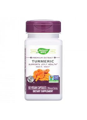 Nature's Way, Premium Extract, Turmeric, 750 mg, 60 Vegan Capsules