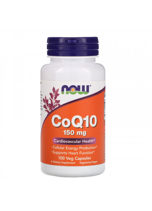 Now Foods, CoQ10, 150 mg, 100 Veg Capsules