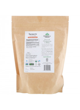 Organic India, Turmeric Rhizome Powder, 16 oz (454 g)