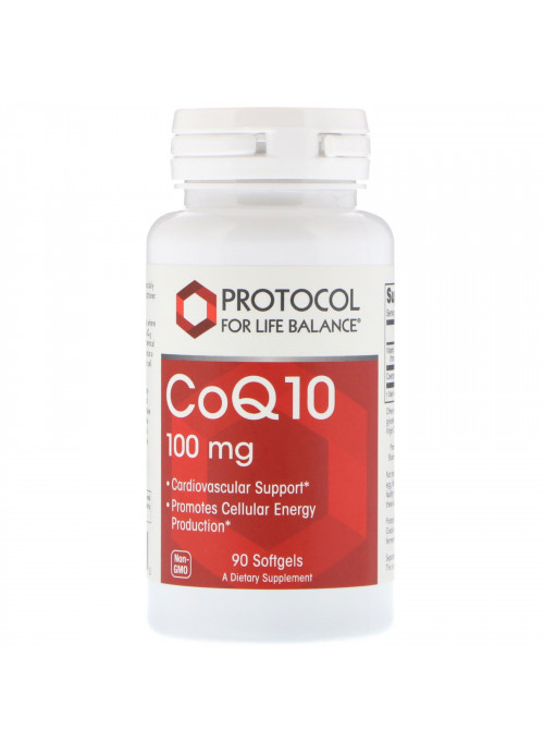 Protocol for Life Balance, CoQ10, 100 mg, 90 Softgels
