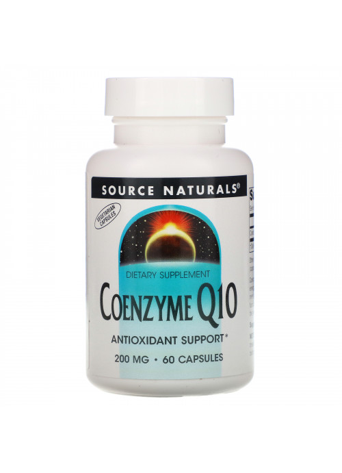 Source Naturals, Coenzyme Q10, 200 mg, 60 Capsules