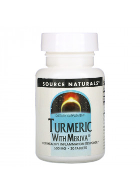 Source Naturals, Turmeric with Meriva, 500 mg, 30 Tablets