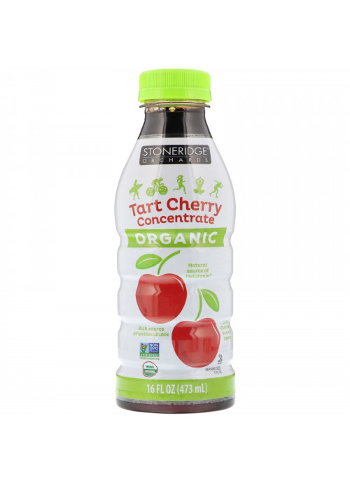 Stoneridge Orchards, Organic, Tart Cherry Concentrate, 16 fl oz (473 ml)