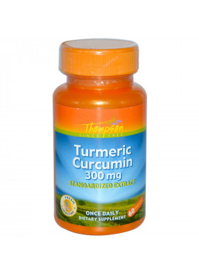 Thompson, Turmeric Curcumin, 300 mg, 60 Capsules