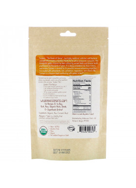 Wilderness Poets, Turmeric Powder, 8 oz (226.8 g)