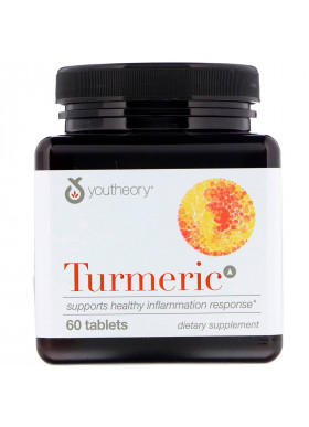 Youtheory, Turmeric, 60 Tablets