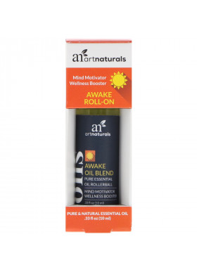 Artnaturals, Awake Roll-On, .33 fl oz (10 ml)