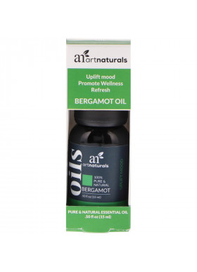 Artnaturals, Bergamot Oil, .50 fl oz (15 ml)