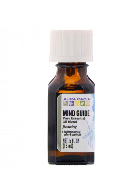 Aura Cacia, Pure Essential Oil Blend, Mind Guide, .5 fl oz (15 ml)