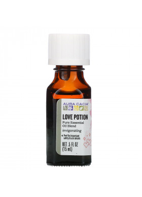 Aura Cacia, Pure Essential Oil, Love Potion, .5 fl oz (15 ml)