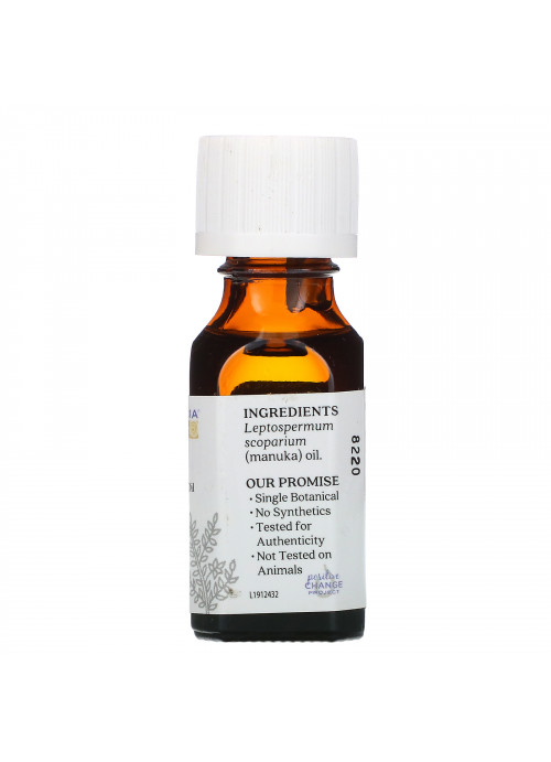 Aura Cacia, Pure Essential Oil, Manuka, .5 fl oz (15 ml)