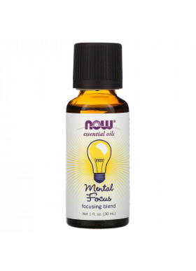 Now Foods, Essential Oils, Mental Focus, 1 fl oz (30 ml)