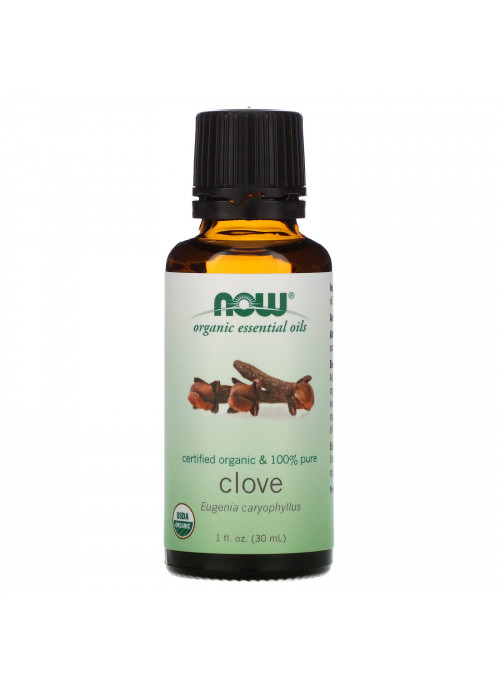 Now Foods, Organic Essential Oils, Clove, 1 fl oz (30 ml)